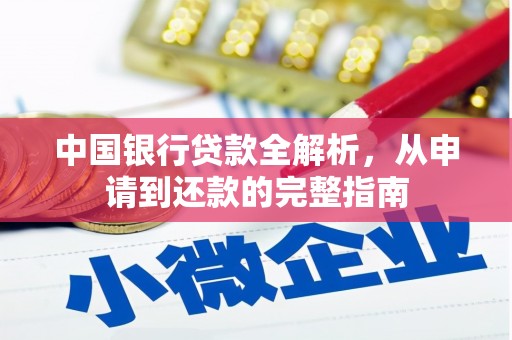 陆丰中国银行贷款全解析，从申请到还款的完整指南