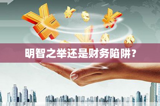 陆丰明智之举还是财务陷阱？