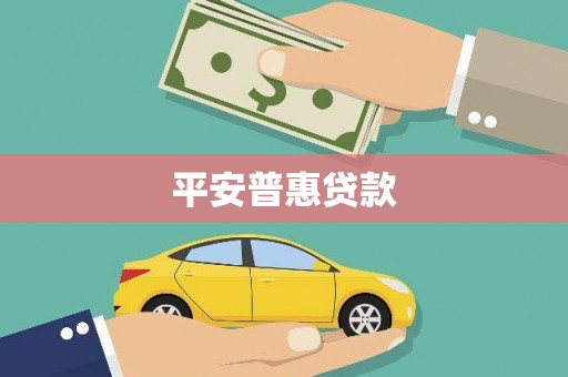 陆丰平安普惠贷款