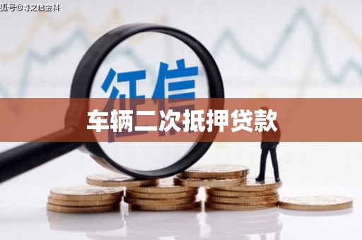 陆丰车辆二次抵押贷款