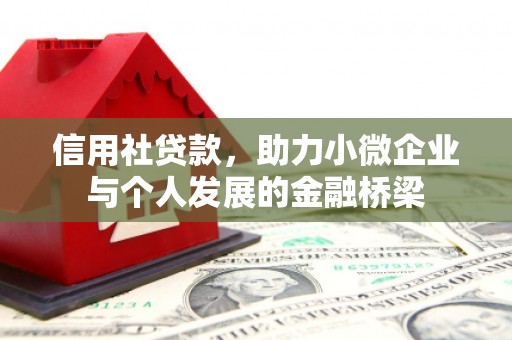 陆丰信用社贷款，助力小微企业与个人发展的金融桥梁
