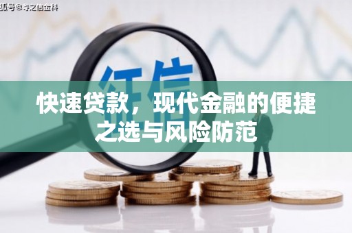 陆丰快速贷款，现代金融的便捷之选与风险防范