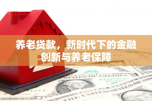 陆丰养老贷款，新时代下的金融创新与养老保障