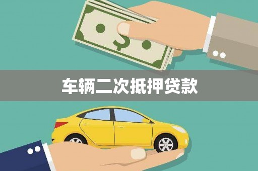 陆丰车辆二次抵押贷款