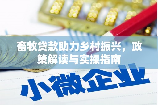 陆丰畜牧贷款助力乡村振兴，政策解读与实操指南