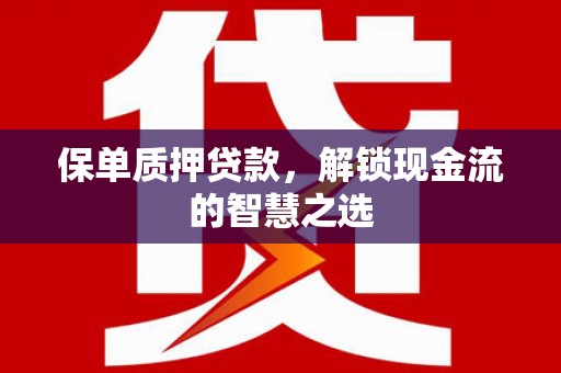 陆丰保单质押贷款，解锁现金流的智慧之选