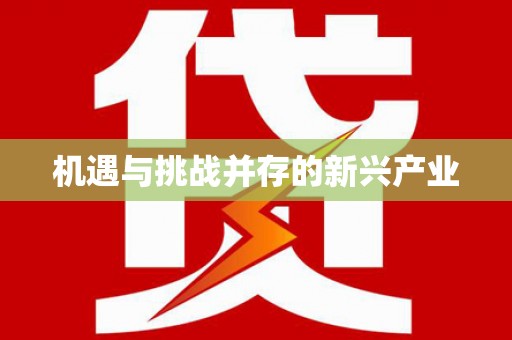 陆丰机遇与挑战并存的新兴产业