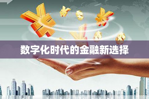 陆丰数字化时代的金融新选择