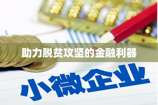 陆丰助力脱贫攻坚的金融利器