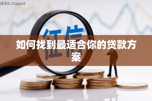 陆丰如何找到最适合你的贷款方案