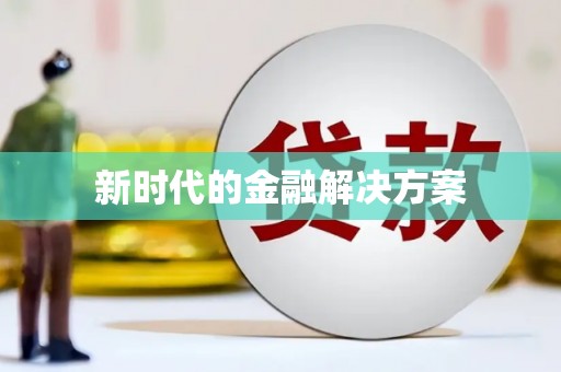 陆丰新时代的金融解决方案