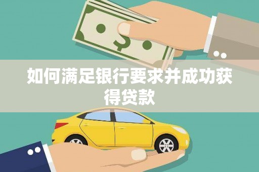 陆丰如何满足银行要求并成功获得贷款
