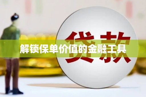 陆丰解锁保单价值的金融工具
