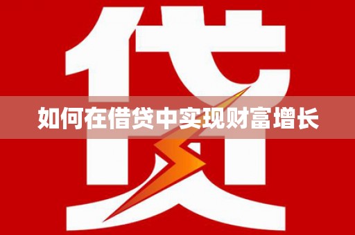 陆丰如何在借贷中实现财富增长