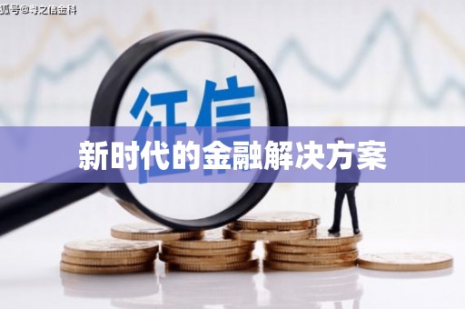 陆丰新时代的金融解决方案